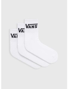 Čarape Vans 3-pack za muškarce, boja: bijela