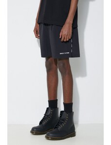 Kratke hlače Daily Paper Mehani Shorts za muškarce, boja: crna, 2211060