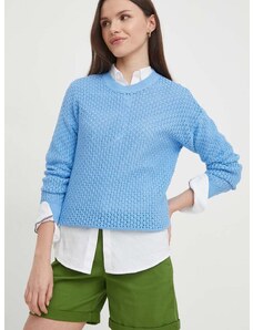 Pamučni pulover United Colors of Benetton lagani