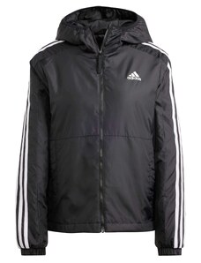 ADIDAS SPORTSWEAR Sportska jakna 'Essentials 3-Streifen' crna / bijela