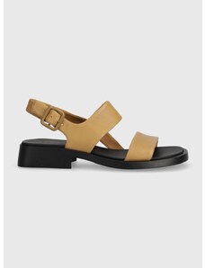 Kožne sandale Camper Dana za žene, boja: smeđa, K201486.006