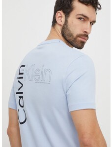 Pamučna majica Calvin Klein za muškarce, s tiskom