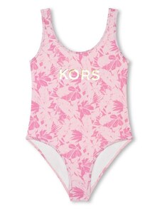 Dječji jednodijelni kupaći kostim Michael Kors boja: ružičasta
