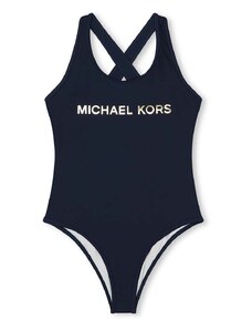Dječji jednodijelni kupaći kostim Michael Kors boja: tamno plava