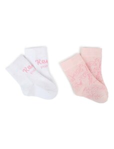 Čarapice za bebe Kenzo Kids 2-pack boja: ružičasta