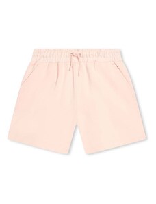 Dječje pamučne kratke hlače Kenzo Kids boja: ružičasta, bez uzorka, podesivi struk