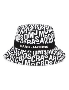 Dječji pamučni šešir Marc Jacobs boja: crna, pamučni