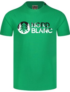 Nordblanc Zelena muška pamučna majica SHADOWING