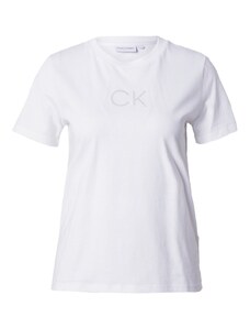 Calvin Klein Majica siva / bijela
