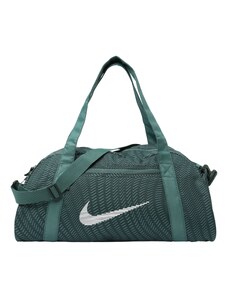 NIKE Sportska torba 'GYM CLUB' smaragdno zelena / kraljevski zelena / bijela