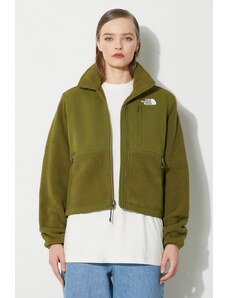 Jakna The North Face W Ripstop Denali Jacket za žene, boja: zelena, za prijelazno razdoblje, oversize, NF0A870SPIB1