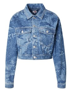 Tommy Jeans Prijelazna jakna 'Claire' plavi traper / karamela