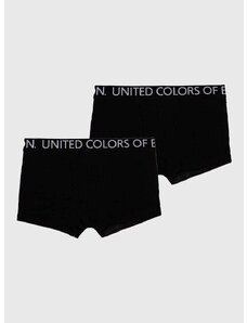 Dječje bokserice United Colors of Benetton 2-pack boja: crna