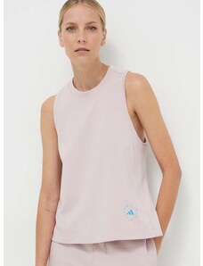Top adidas by Stella McCartney za žene, boja: ružičasta