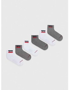 Čarape Levi's 6-pack boja: bijela