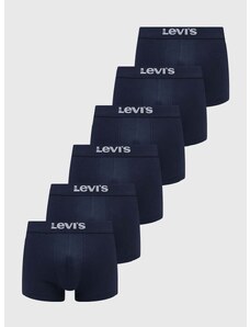 Bokserice Levi's 6-pack za muškarce, boja: tamno plava