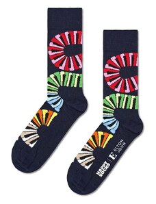 Čarape Happy Socks x Elton John Piano Notes boja: tamno plava