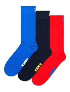 Čarape Happy Socks Solid 3-pack