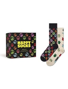 Čarape Happy Socks Gift Box Peace 2-pack