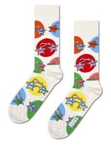 Čarape Happy Socks x Elton John Glasses boja: bež