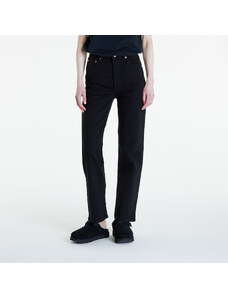 Levi's Ribcage Straight Ankle Jeans Black