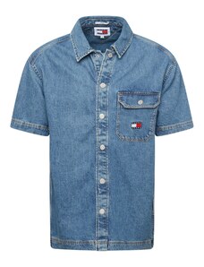 Tommy Jeans Košulja mornarsko plava / plavi traper / crvena / bijela