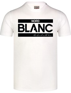 Nordblanc Bijela muška pamučna majica BLANC