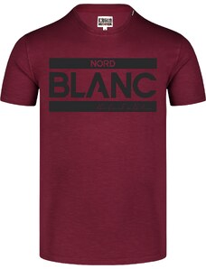 Nordblanc Tamno Crvena muška pamučna majica BLANC
