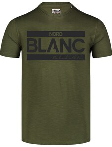 Nordblanc Žutosmeđa muška pamučna majica BLANC