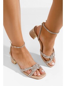 Zapatos Sandale elegantne Oriana bež