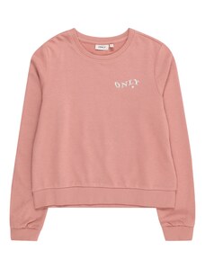 KIDS ONLY Sweater majica 'CELESTE' prljavo roza / srebro