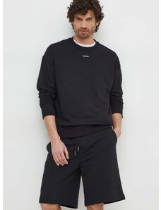 Dukserica Calvin Klein za muškarce, boja: crna, bez uzorka