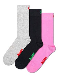 Čarape Happy Socks Solid Socks 3-pack