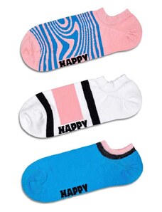 Čarape Happy Socks Dizzy No Show Socks 3-pack
