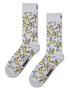 Čarape Happy Socks Banana Sock boja: siva