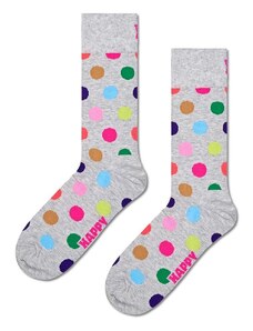 Čarape Happy Socks Big Dot Sock boja: siva