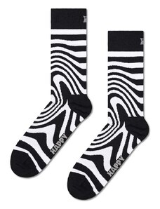 Čarape Happy Socks Dizzy Sock boja: crna