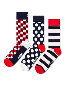 Čarape Happy Socks Classic Filled Optic Socks 3-pack