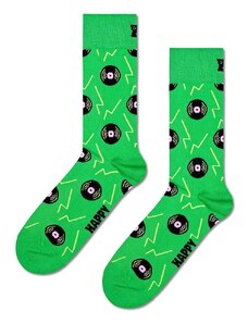 Čarape Happy Socks Vinyl Green Sock boja: zelena
