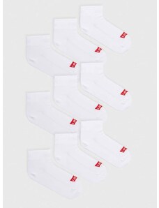 Čarape Levi's 9-pack boja: bijela