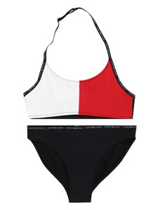 Tommy Hilfiger Underwear Bikini morsko plava / vatreno crvena / bijela