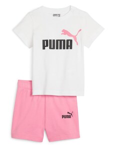 PUMA Jogging komplet ružičasta / crna / bijela