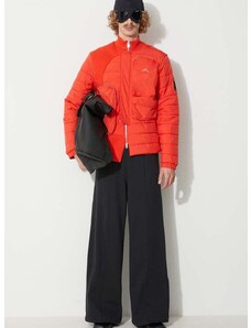Jakna A-COLD-WALL* Asymmetric Padded Jacket za muškarce, boja: crvena, za prijelazno razdoblje, ACWMO154-VOLTRED