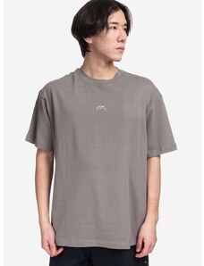 Pamučna majica A-COLD-WALL* Essential T-Shirt boja: siva, glatki model, ACWMTS091-MIDGREY