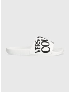 Natikače Versace Jeans Couture Shelly za žene, boja: bijela, 76VA3SQ1 71352 003