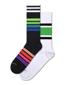 Happy Socks Čarape plava / narančasta / crna / bijela