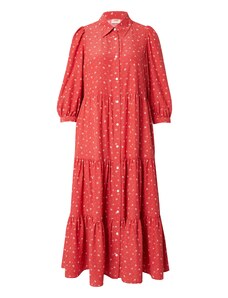 LEVI'S  Košulja haljina 'Cynthia Midi Dress' zelena / roza / crvena