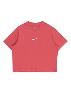 Nike Sportswear Majica 'ESSNTL' klasično crvena / bijela