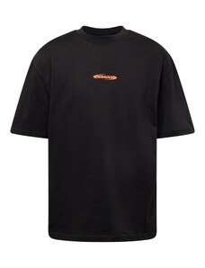 Pegador Majica 'Furber' siva / narančasta / crna