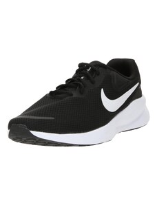 NIKE Sportske cipele 'Revolution 7' crna / bijela